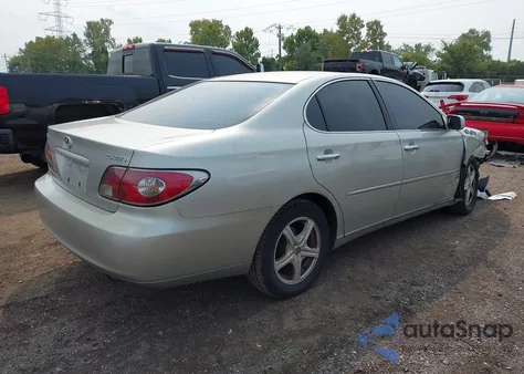 2004 Lexus Es 330 z USA, uszkodzony, nr VIN JTHBA30G745000475